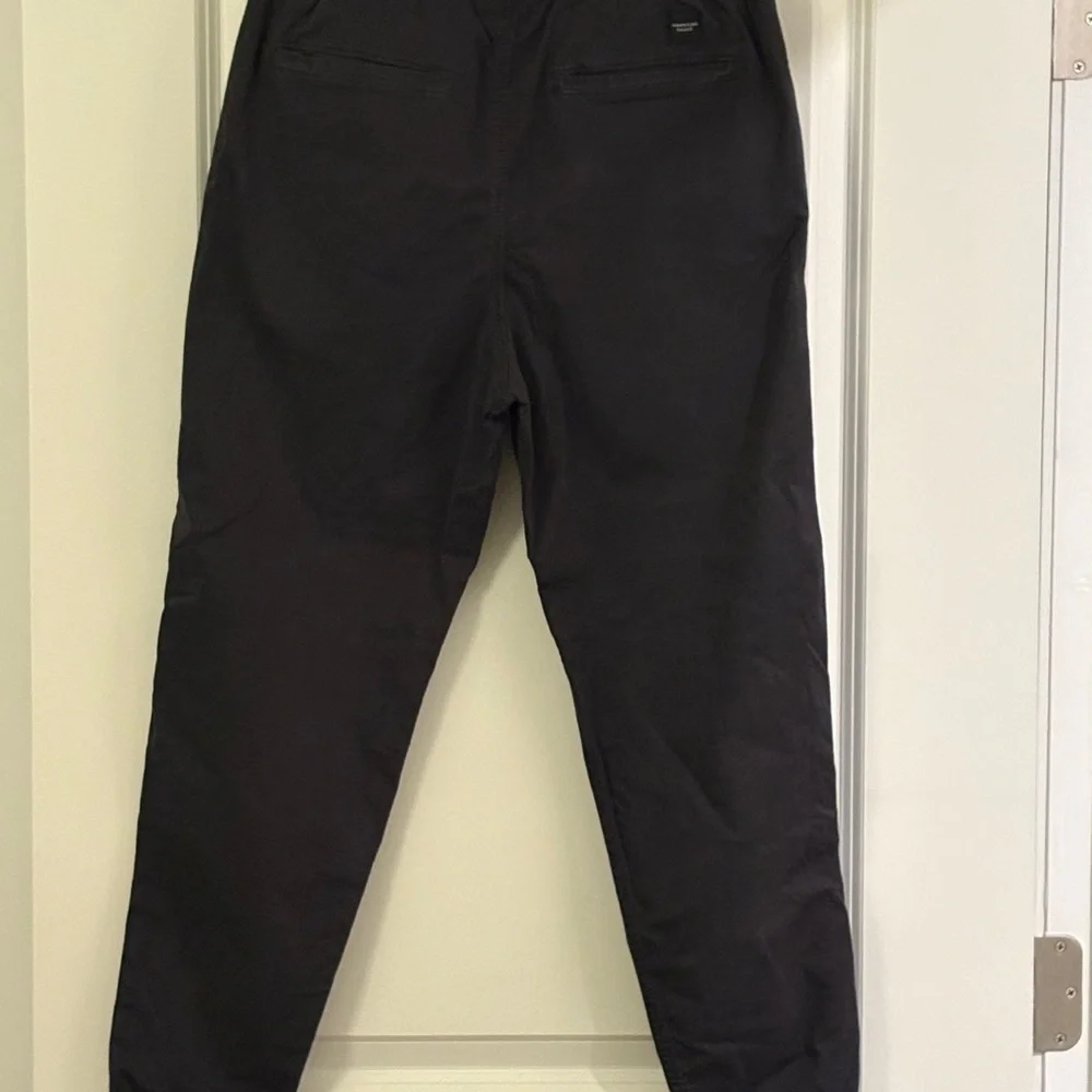 American Eagle Men's Black TREKKER JOGGER FLEX pants size xs - Picture 2 of 10